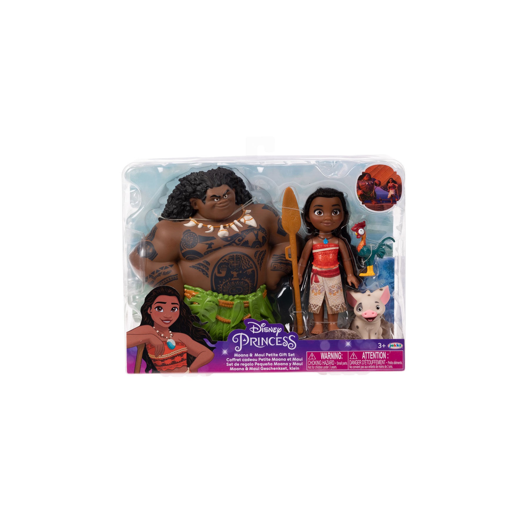 Muñeca Moana + Mauhi Petite Vaiana Disney