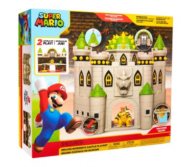 Playset Castillo Bowser deluxe Mario Bros