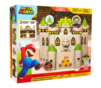 Playset Castillo Bowser deluxe Mario Bros