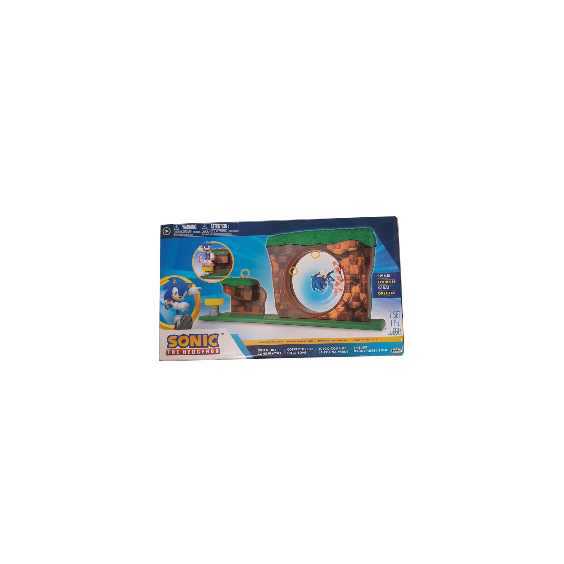 Playset La Colina Verde Sonic The Hedgehog