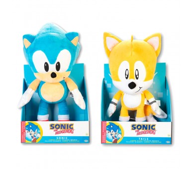 Peluche Sonic y Tails Sonic the Hedgehog 40cm surtido