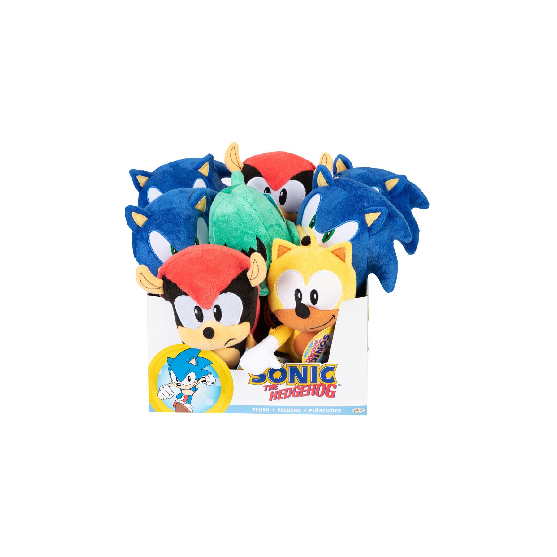 Peluche Sonic The Hedgehog 22cm surtido