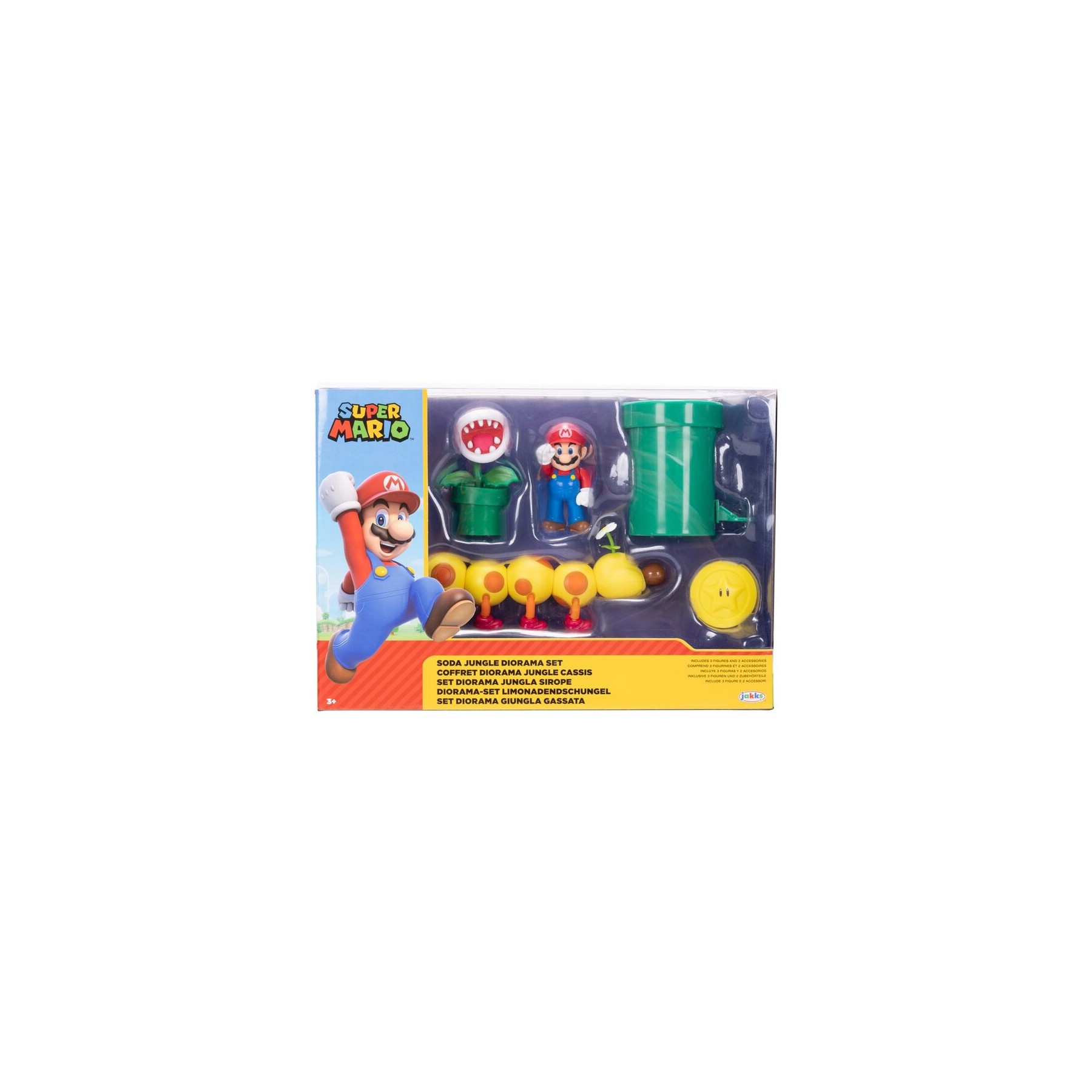 Blister diorama Soda Jungle Super Mario Bros