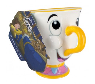 Taza desayuno Chip La Bella y la Bestia