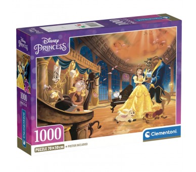 Puzzle La Bella y La Bestia Disney 1000pzs
