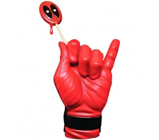 Estatua Heroic Hands Deadpool Marvel 26cm