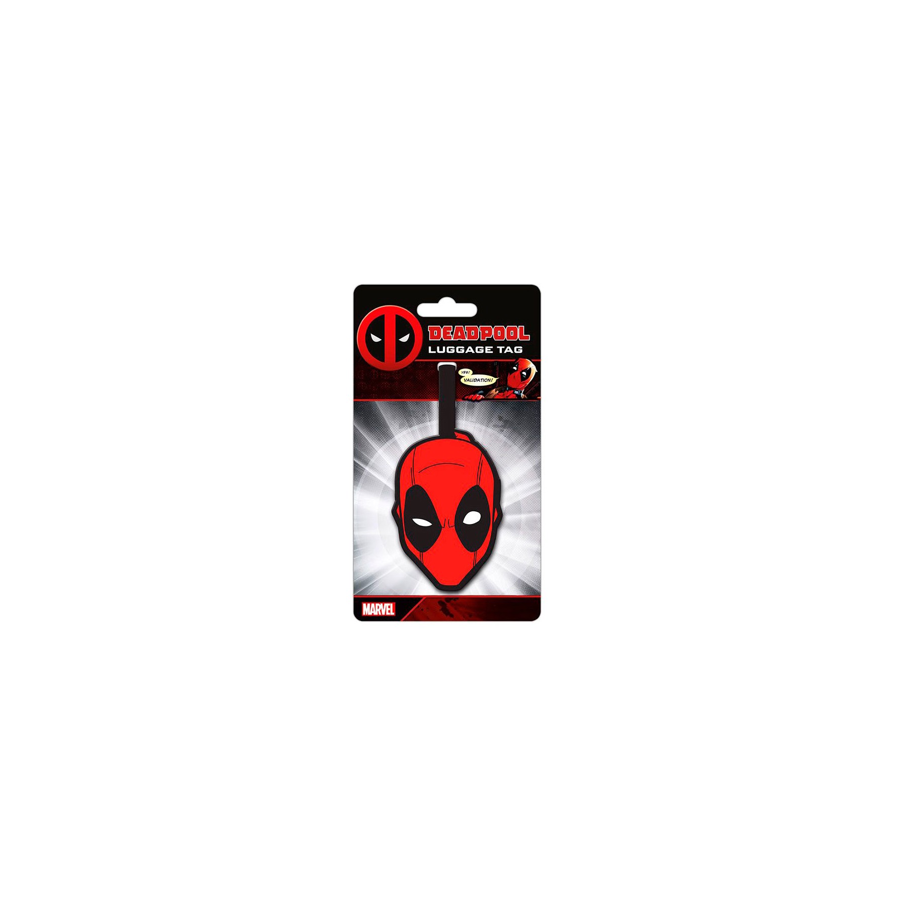 Etiqueta equipaje Deadpool Marvel