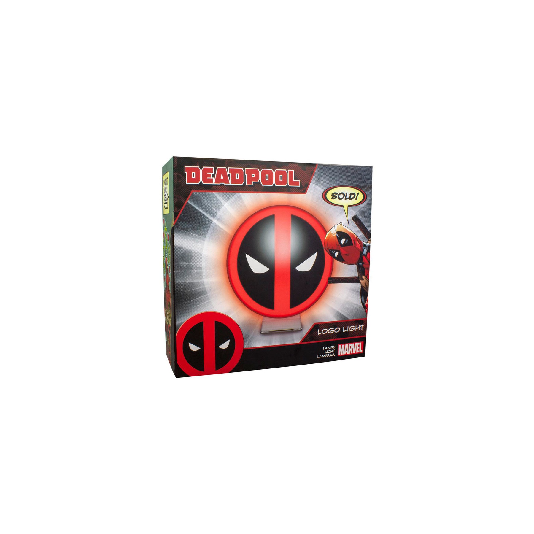 Lampara logo Deadpool Marvel