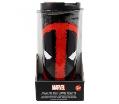 Vaso termo acero inoxidable Deadpool Marvel 425ml
