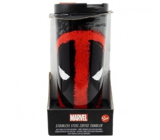 Vaso termo acero inoxidable Deadpool Marvel 425ml