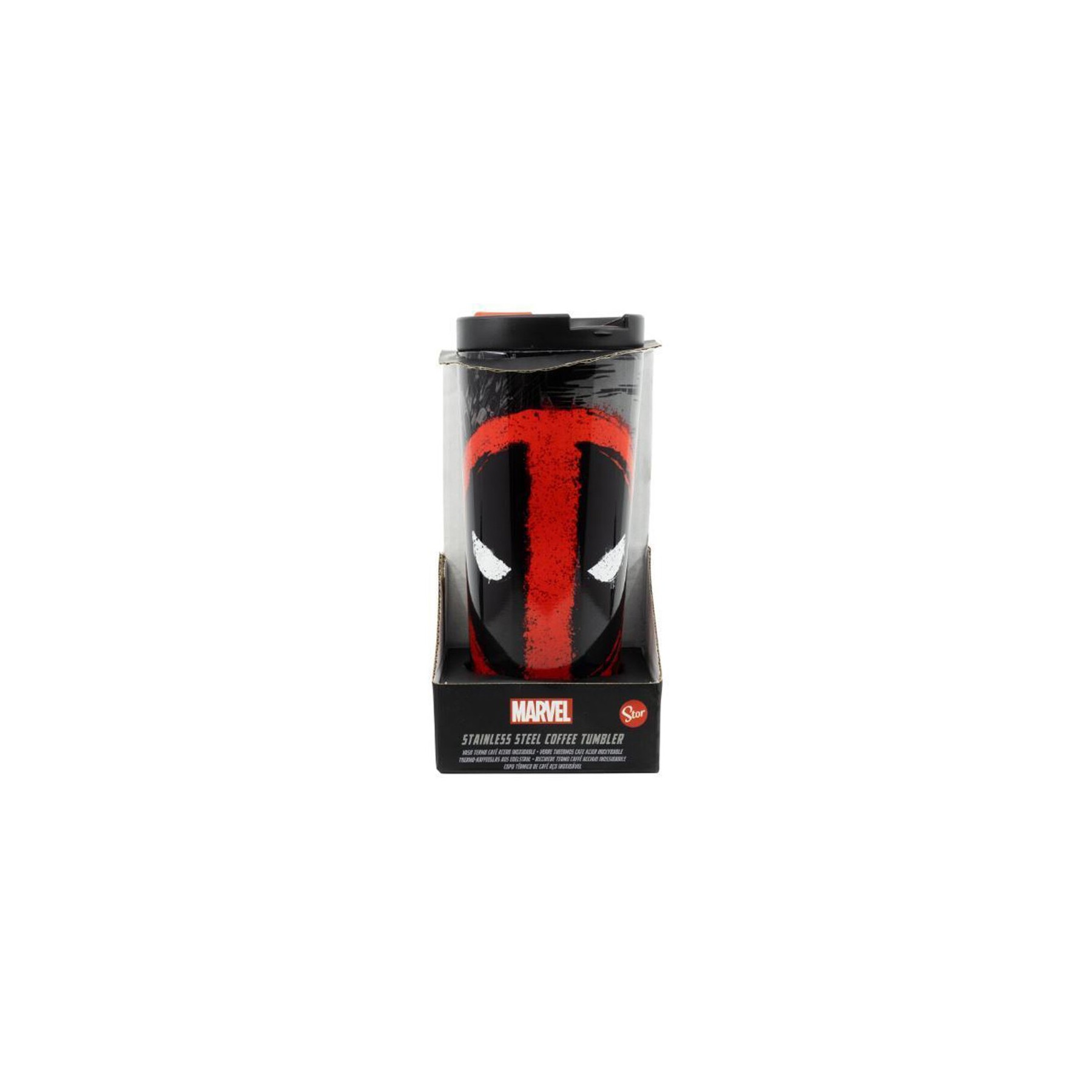 Vaso termo acero inoxidable Deadpool Marvel 425ml
