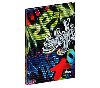 Carpeta A4 Campro Freestyle gomas