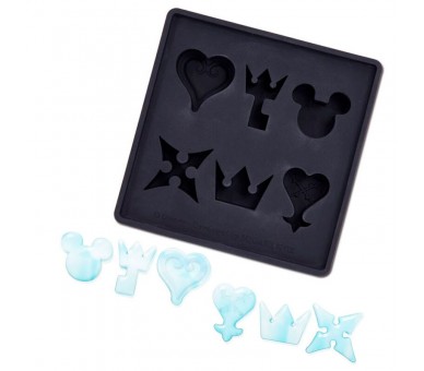 Molde silicola cubitos de Hielo Kingdom Hearts
