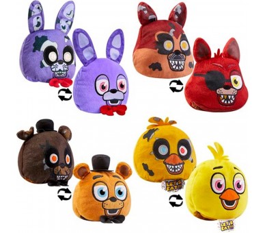 Peluche Five Nights at Freddys reversible 10cm surtido
