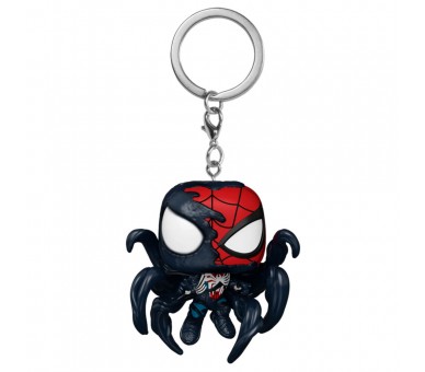 Llavero Pocket POP Marvel Spider-Man 2 Advanced Suit 2.0 Symbiote Takeover
