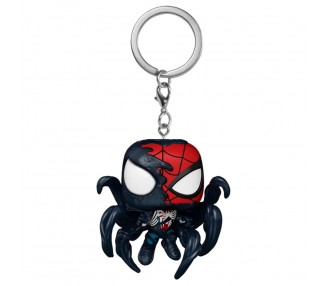 Llavero Pocket POP Marvel Spider-Man 2 Advanced Suit 2.0 Symbiote Takeover