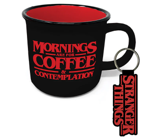 Taza + Llavero Stranger Things