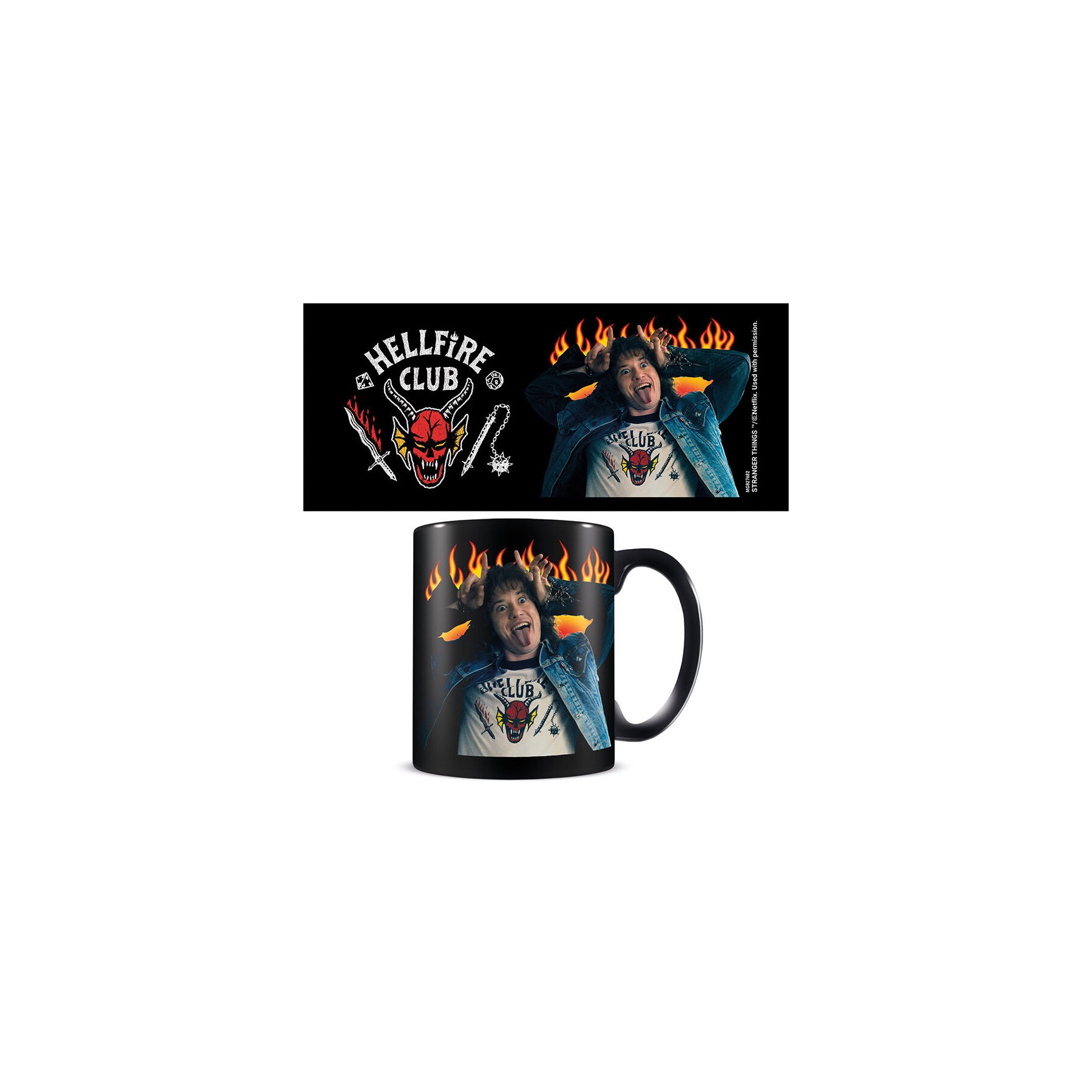 Taza Hellfire Club Stranger Things 315ml