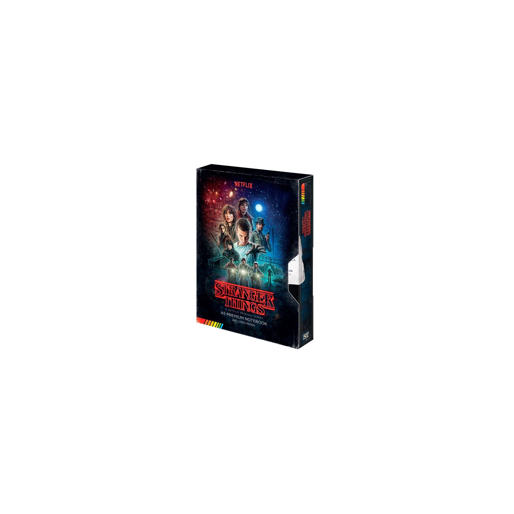 Cuaderno A5 premium VHS Stranger Things