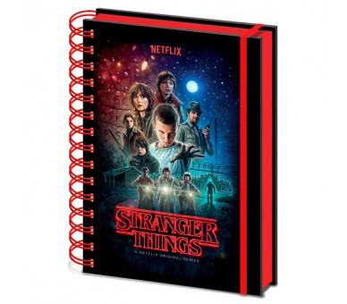 Cuaderno A5 Poster Stranger Things