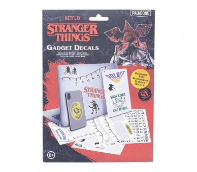 Pegatinas Gadgets Stranger Things