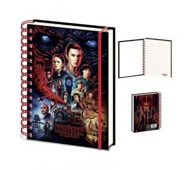 Cuaderno A5 Stranger Things