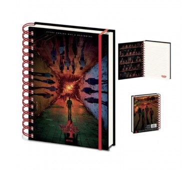 Cuaderno A5 Stranger Things
