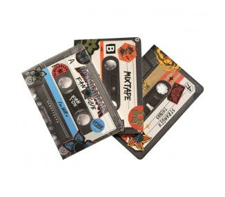Set 3 cuadernos A6 Walkman Stranger Things