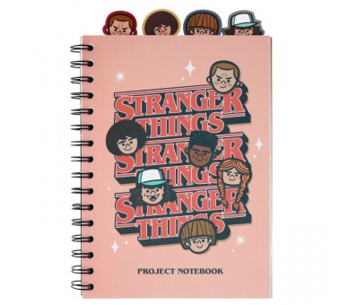 Cuaderno A5 Stranger Things