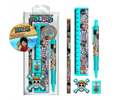 Set papeleria One Piece