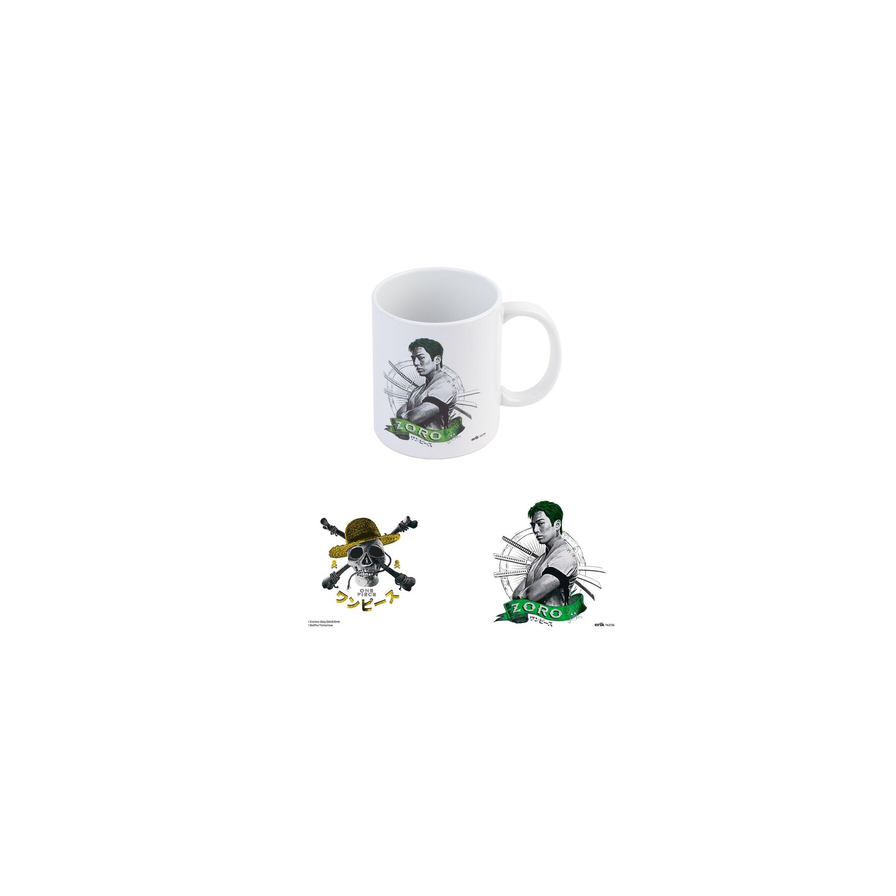 Taza Roronoa Zoro One Piece 350ml