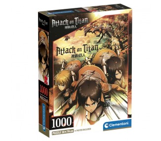 Puzzle Attack on Titan 1000pzs