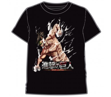 Camiseta Eren Yeager Attack on Titan adulto