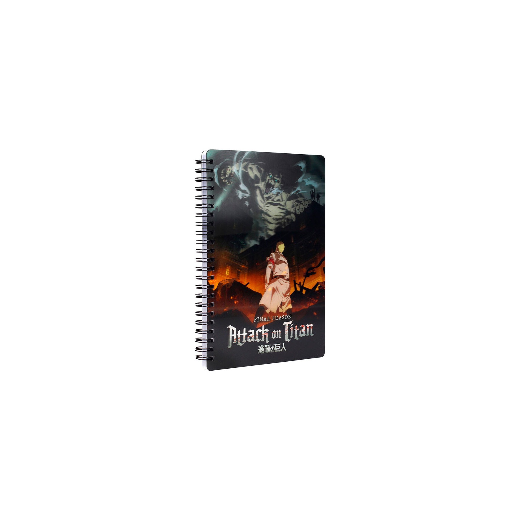 Cuaderno 3D Titan Attack on Titans