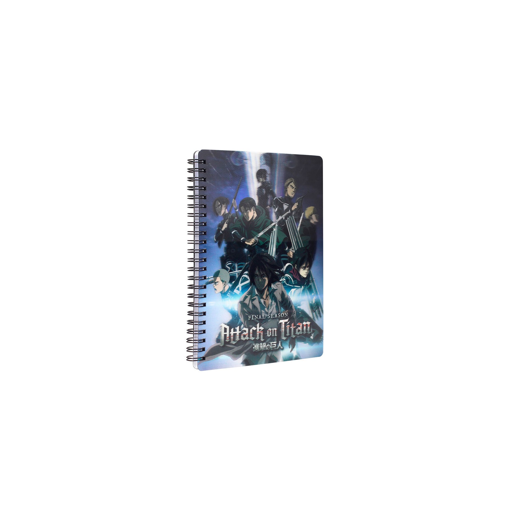 Cuaderno 3D Group Attack on Titans