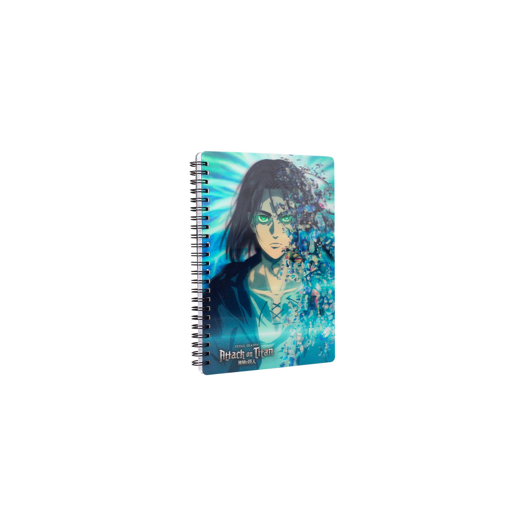 Cuaderno 3D Blue Attack on Titans