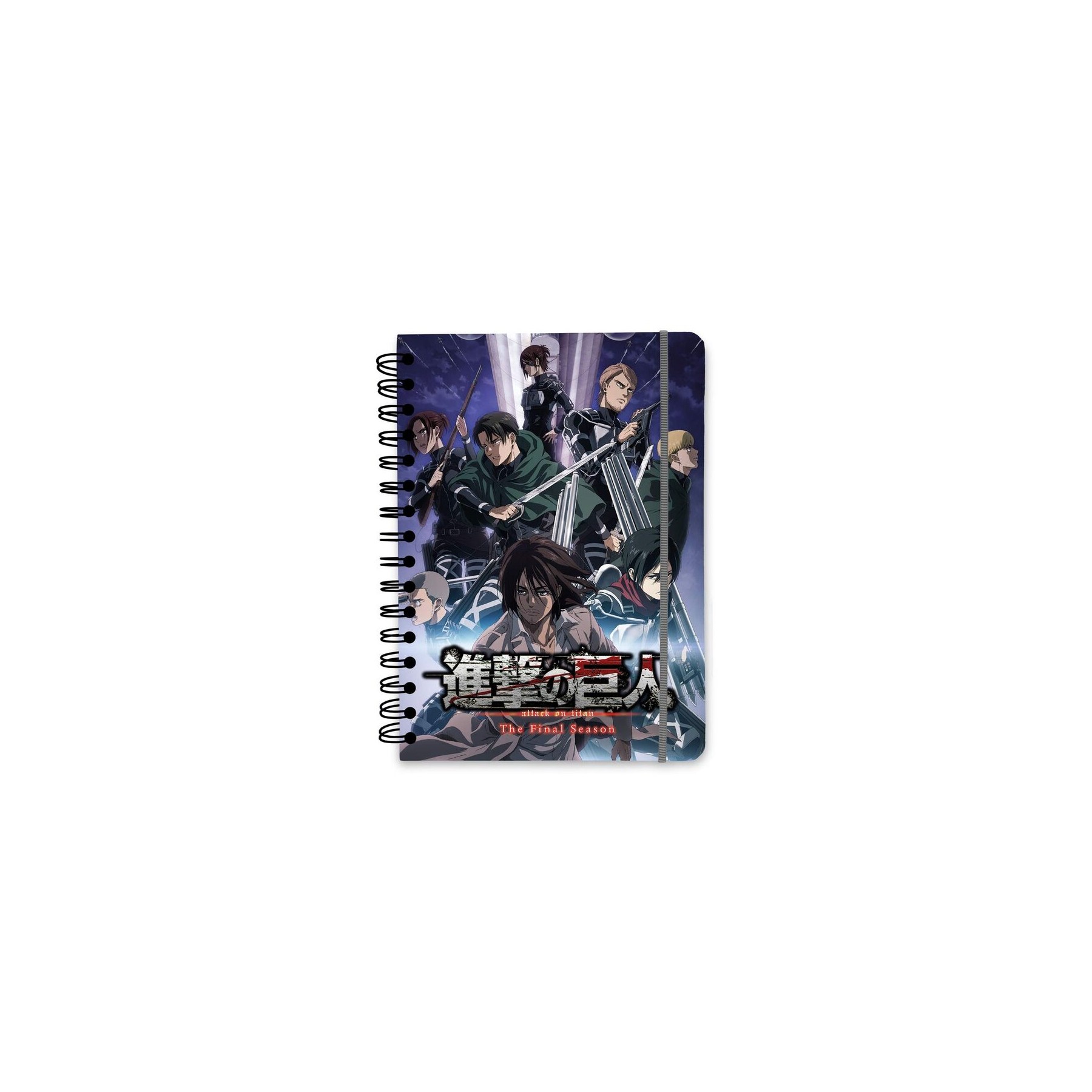 Cuaderno A5 Attack on Titan