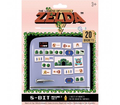 Blister 20 imanes The Legend of Zelda