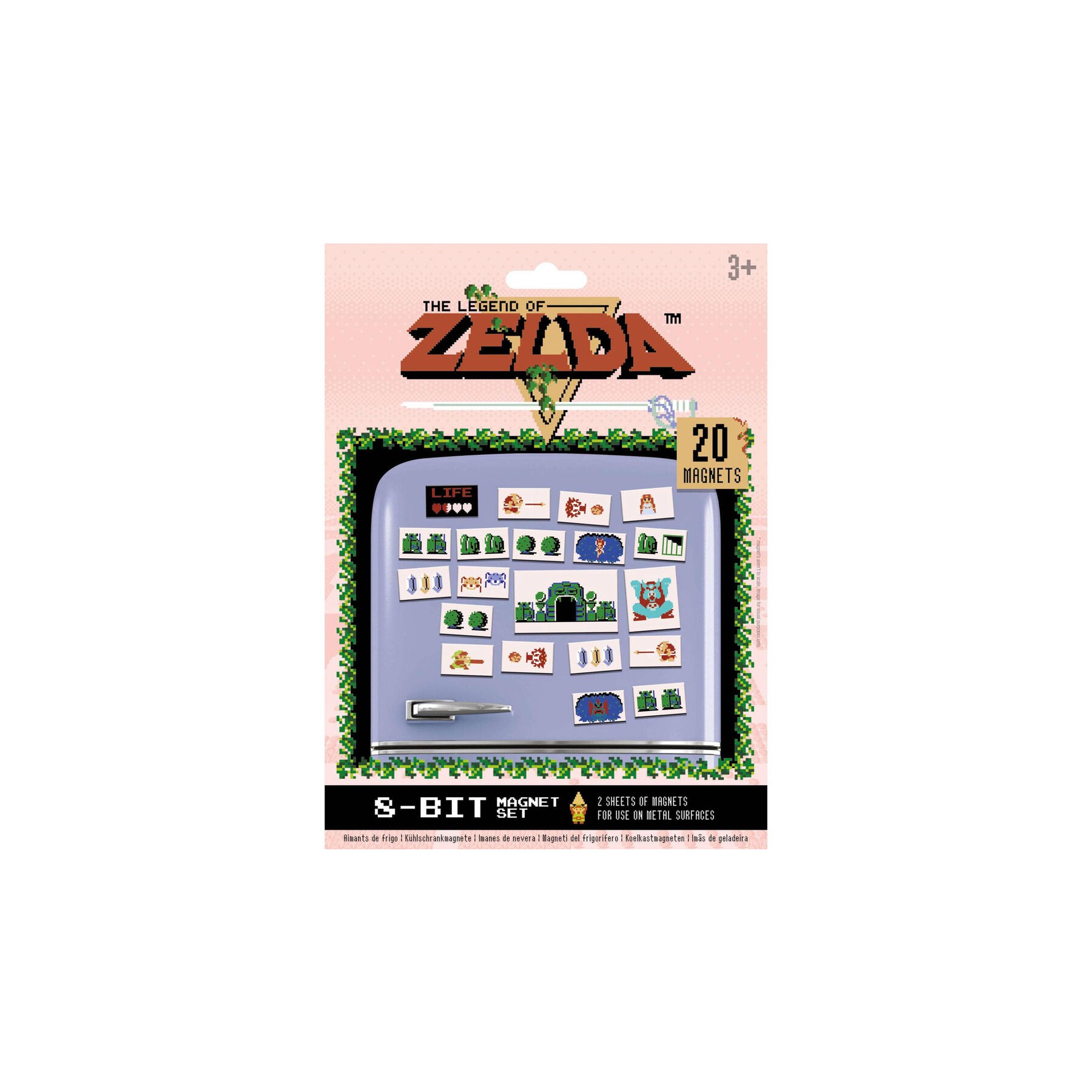 Blister 20 imanes The Legend of Zelda