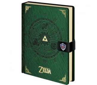 Cuaderno A5 premium Triforce The Legend of Zelda