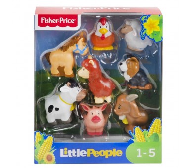 Blister 8 Animales de la Granja Little People