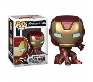Figura POP Marvel Avengers Game Iron Man Stark Tech Suit
