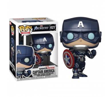 Figura POP Marvel Avengers Game Captain America Stark Tech Suit