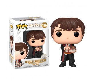 Figura POP Harry Potter Neville with Monster Book