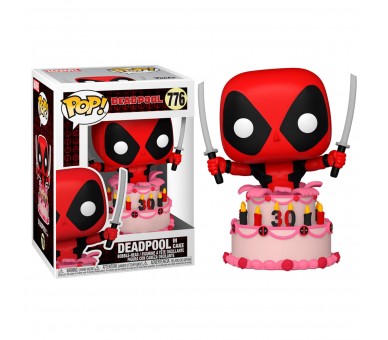 Figura POP Marvel Deadpool 30th Deadpool in Cake