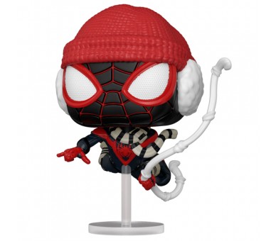 Figura POP Marvel Spiderman Miles Morales Winter Suit