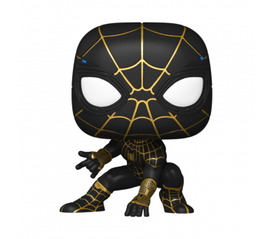 Figura POP Marvel Spiderman No Way Home Spiderman Black & Gold Suit
