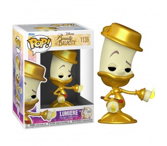 Figura POP Disney La Bella y la Bestia Lumiere