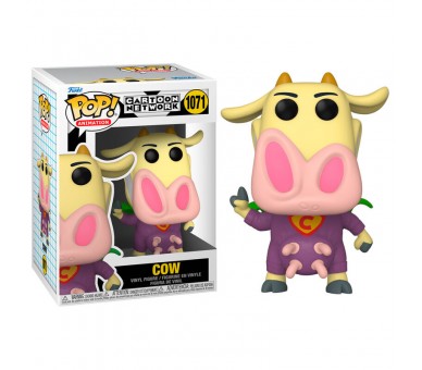 Figura POP Cartoon Network Cow and Chicken - Superhero Cow