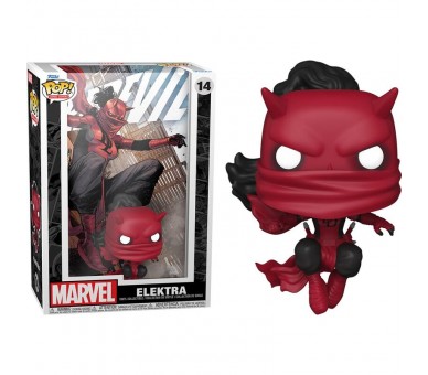 Figura POP Comic Cover Marvel Daredevil Elektra